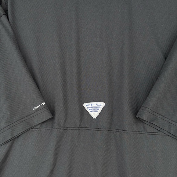 Columbia PFG Omni Shade Black Low Drag Offshore Polo Short Men’s 3X - Picture 10 of 13